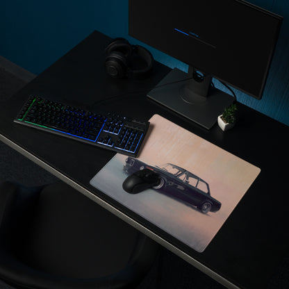 BMW 2002 Inspired Black Stance Desk Mat – High-Precision XL Gaming Mousepad
