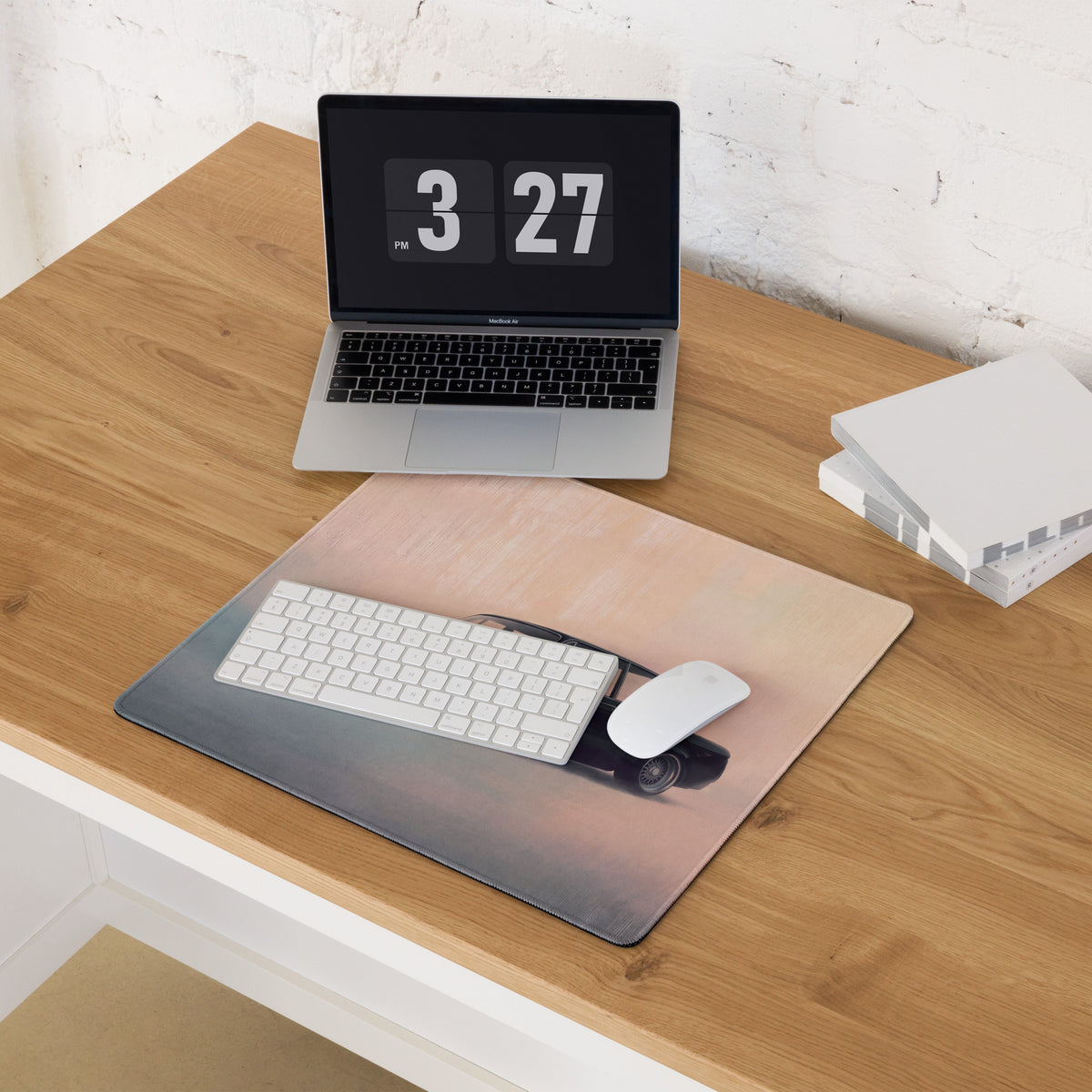 BMW 2002 Inspired Black Stance Desk Mat – High-Precision XL Gaming Mousepad