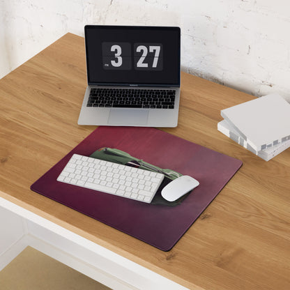 Porsche 911 Inspired Olive Green Restomod Top-Down Desk Pad – Ultra-Glide Stitched Edge Gaming Mouse Mat