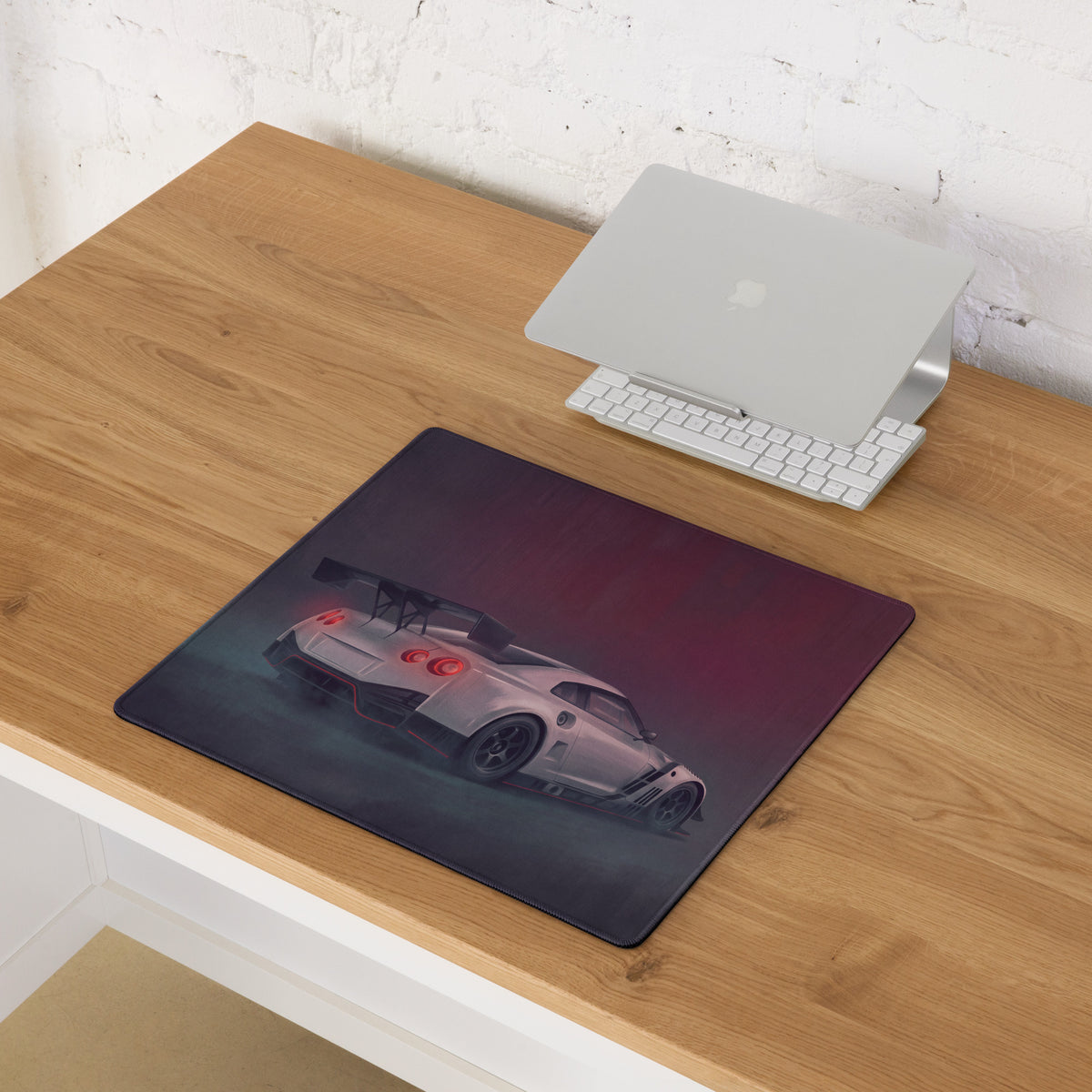 Nissan GT-R Inspired Nismo GT3 Track Wing Desk Pad – Extended Non-Slip PC Mouse Mat