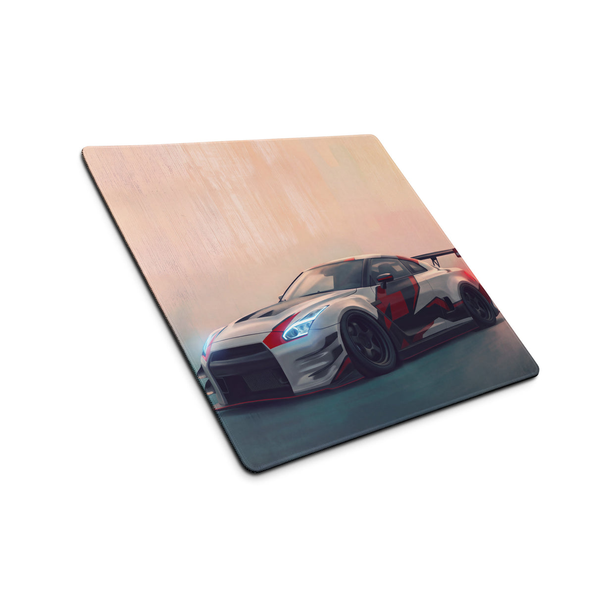Nissan GT-R Inspired Nismo Camo Livery Desk Mat – Low-Friction Cloth Setup Mousepad