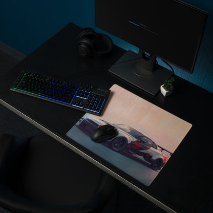 Nissan GT-R Inspired Nismo Camo Livery Desk Mat – Low-Friction Cloth Setup Mousepad