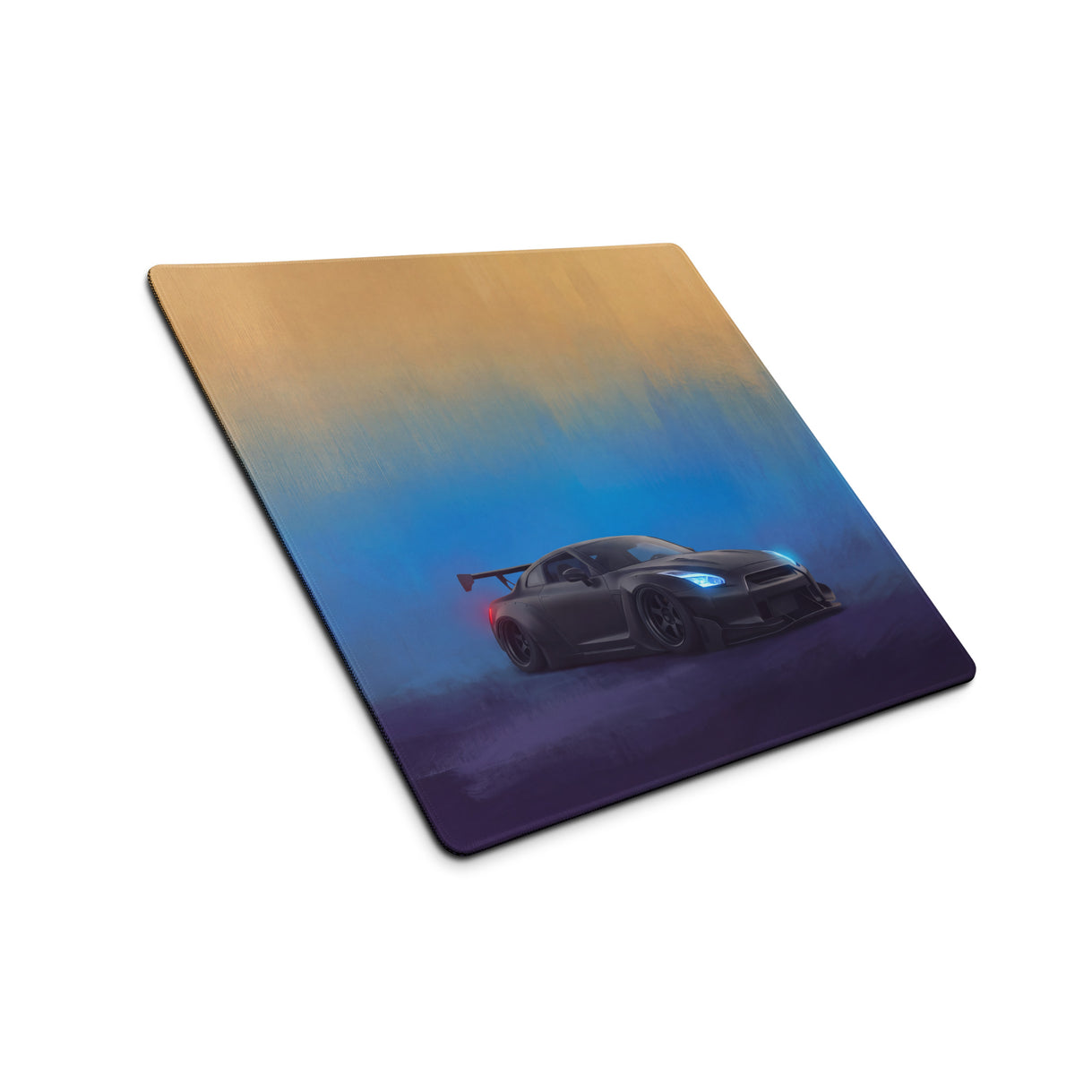 Nissan GT-R Inspired Stealth Black Widebody Desk Mat – High-Precision XL Gaming Mousepad