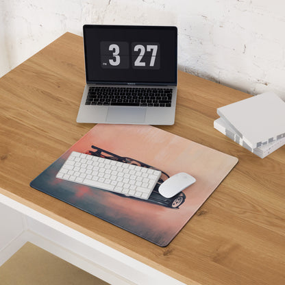 Nissan Skyline Inspired Black Pearl R34 GT-R Desk Mat – High-Precision XL Gaming Mousepad