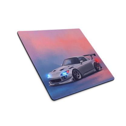 Honda S2000 Inspired Sebring Silver AP2 Track Desk Pad – Extended Non-Slip PC Mouse Mat