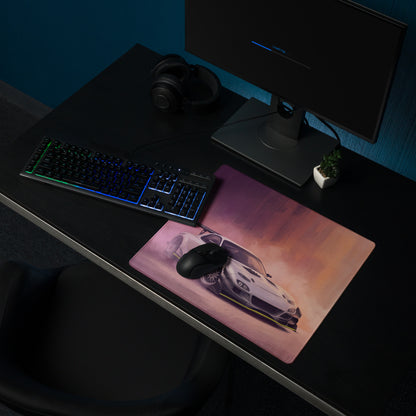Mazda RX-7 Inspired Chaste White RE Amemiya Desk Mat – High-Precision XL Gaming Mousepad