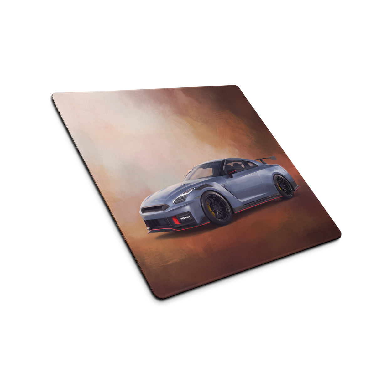 Nissan GT-R Inspired Nismo Stealth Gray Track Desk Mat – High-Precision XL Gaming Mousepad