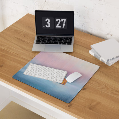 Mazda RX-7 Inspired Competition Orange FD Fog Desk Mat – Low-Friction Cloth Setup Mousepad