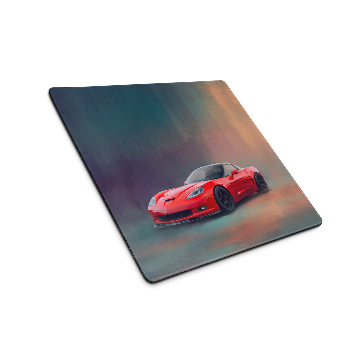 Chevrolet Corvette C6 Inspired Torch Red Rear Desk Mat – High-Precision XL Gaming Mousepad