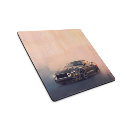 Ford Mustang Inspired Tactical Stealth RTR Desk Pad – Ultra-Glide Stitched Edge Gaming Mouse Mat
