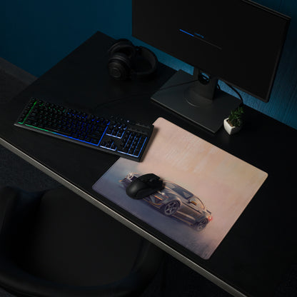 Ford Mustang Inspired Tactical Stealth RTR Desk Pad – Ultra-Glide Stitched Edge Gaming Mouse Mat