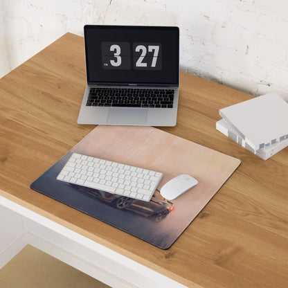 Ford Mustang Inspired Tactical Stealth RTR Desk Pad – Ultra-Glide Stitched Edge Gaming Mouse Mat