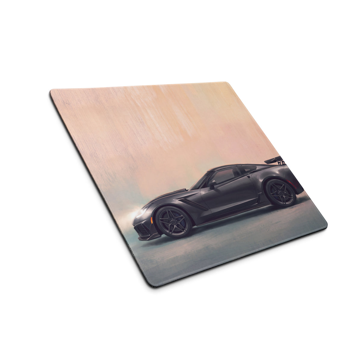 Chevrolet Corvette C7 Inspired Shadow Grey ZR1 Desk Pad – Extended Non-Slip PC Mouse Mat