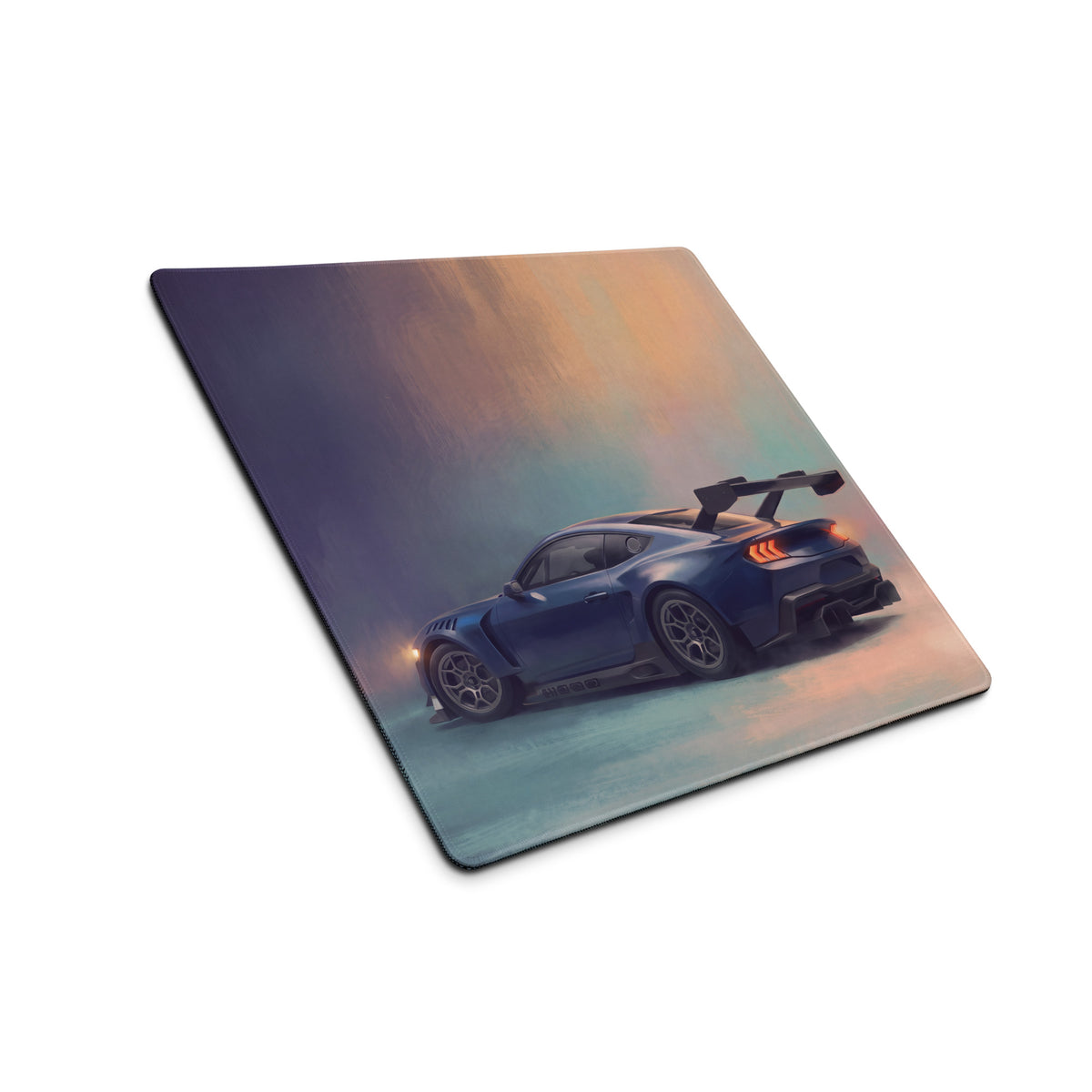 Ford Mustang Inspired Performance Blue GTD Wing Desk Mat – High-Precision XL Gaming Mousepad