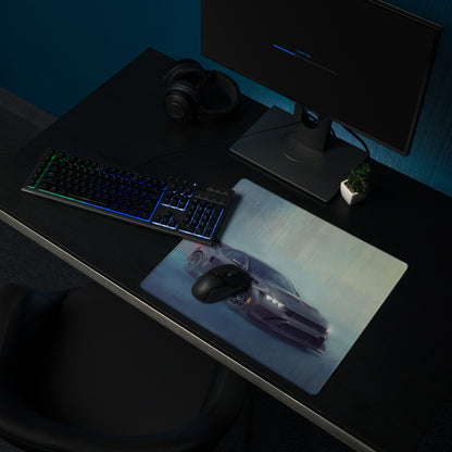 Ford Mustang Inspired Dark Matter GTD Carbon Desk Mat – High-Precision XL Gaming Mousepad