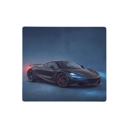 Black mclaren 720s graphic printed on a rectangular stealth onyx xl gaming mousepad for high-precision use