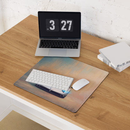 Pagani Zonda Inspired Gaming Mouse Pad – White Supercar Extended Desk Mat