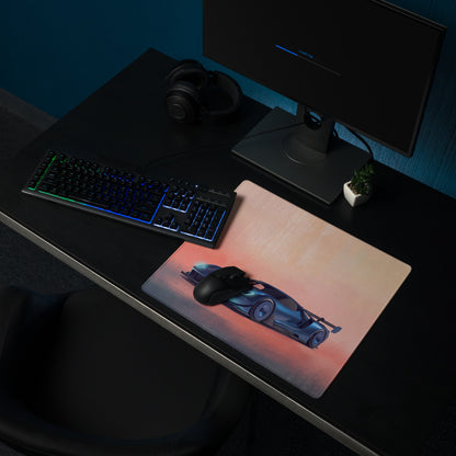 Ford GT Inspired Gaming Mouse Pad – Blue Supercar Extended Desk Mat
