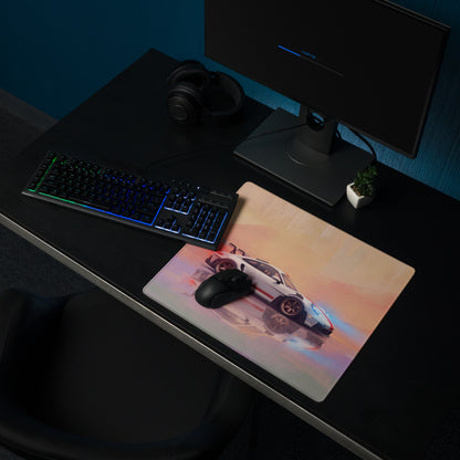 Porsche 911 GT3 RS Inspired Gaming Mouse Pad – Sunset Reflection Extended Desk Mat