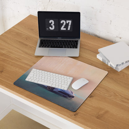 Ferrari 296 GTB Inspired Gaming Mouse Pad – Blue Supercar Extended Desk Mat