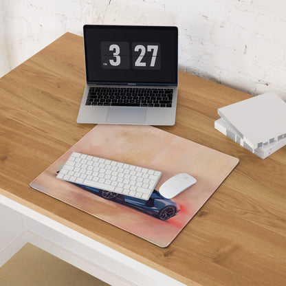 Lamborghini Revuelto Inspired Gaming Mouse Pad – Blue Supercar Extended Desk Mat