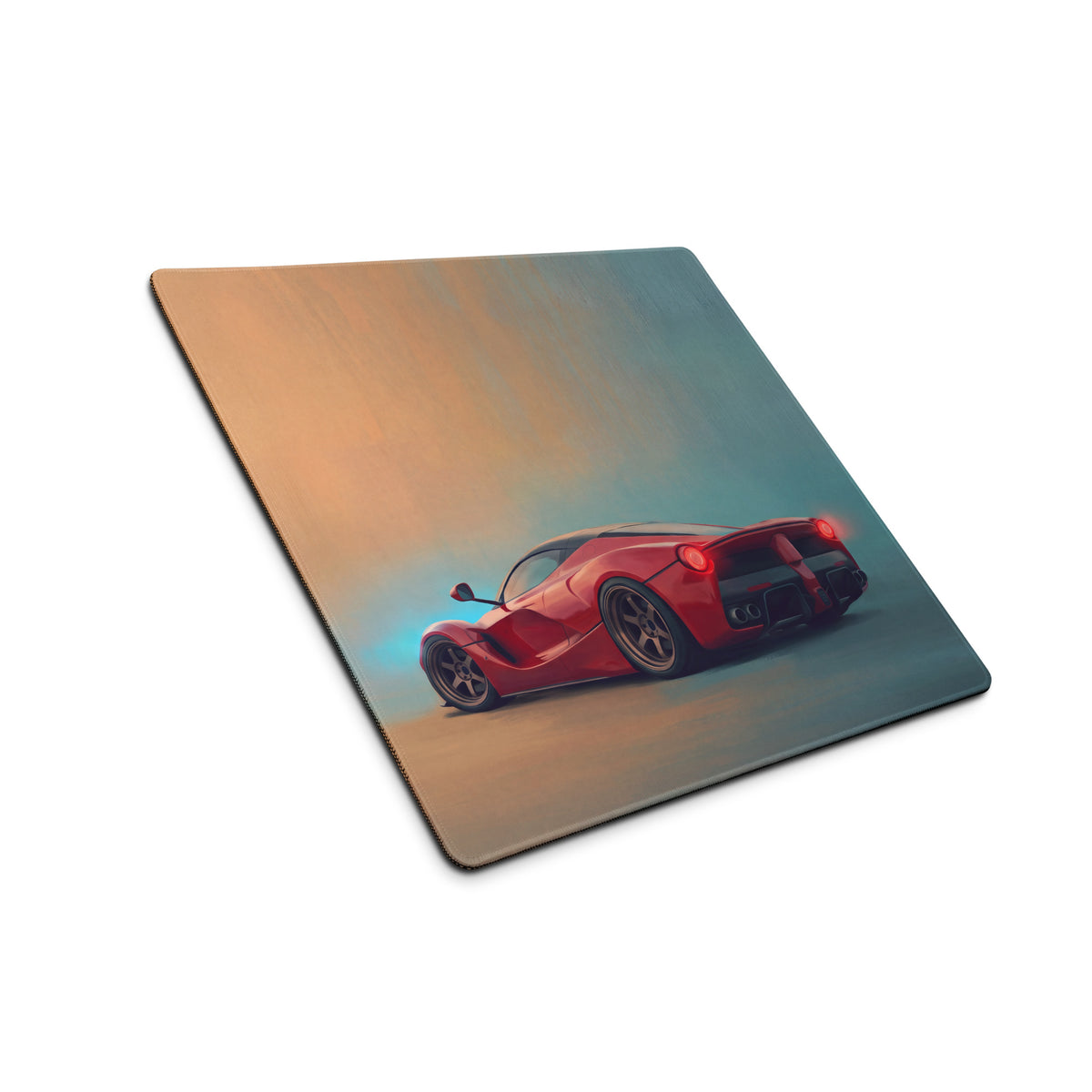 Ferrari Enzo Inspired on TE37 Gaming Mouse Pad – Red Supercar Extended Desk Mat