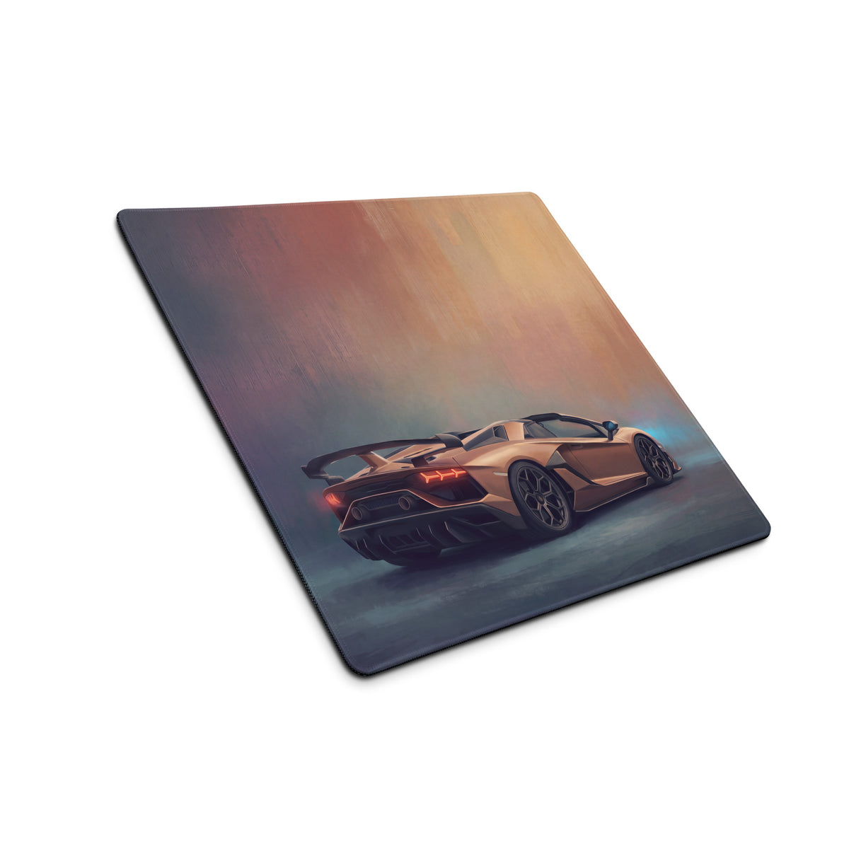 Lamborghini Aventador SVJ Inspired Gaming Mouse Pad – Bronze Supercar Extended Desk Mat