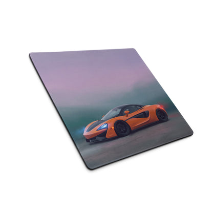 McLaren 570S Inspired Gaming Mouse Pad – Orange Supercar Extended Desk Mat