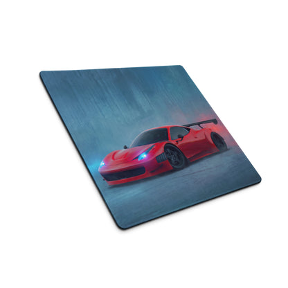 Ferrari 458 Italia GT3 Inspired Gaming Mouse Pad – Red Race Car Extended Desk Mat