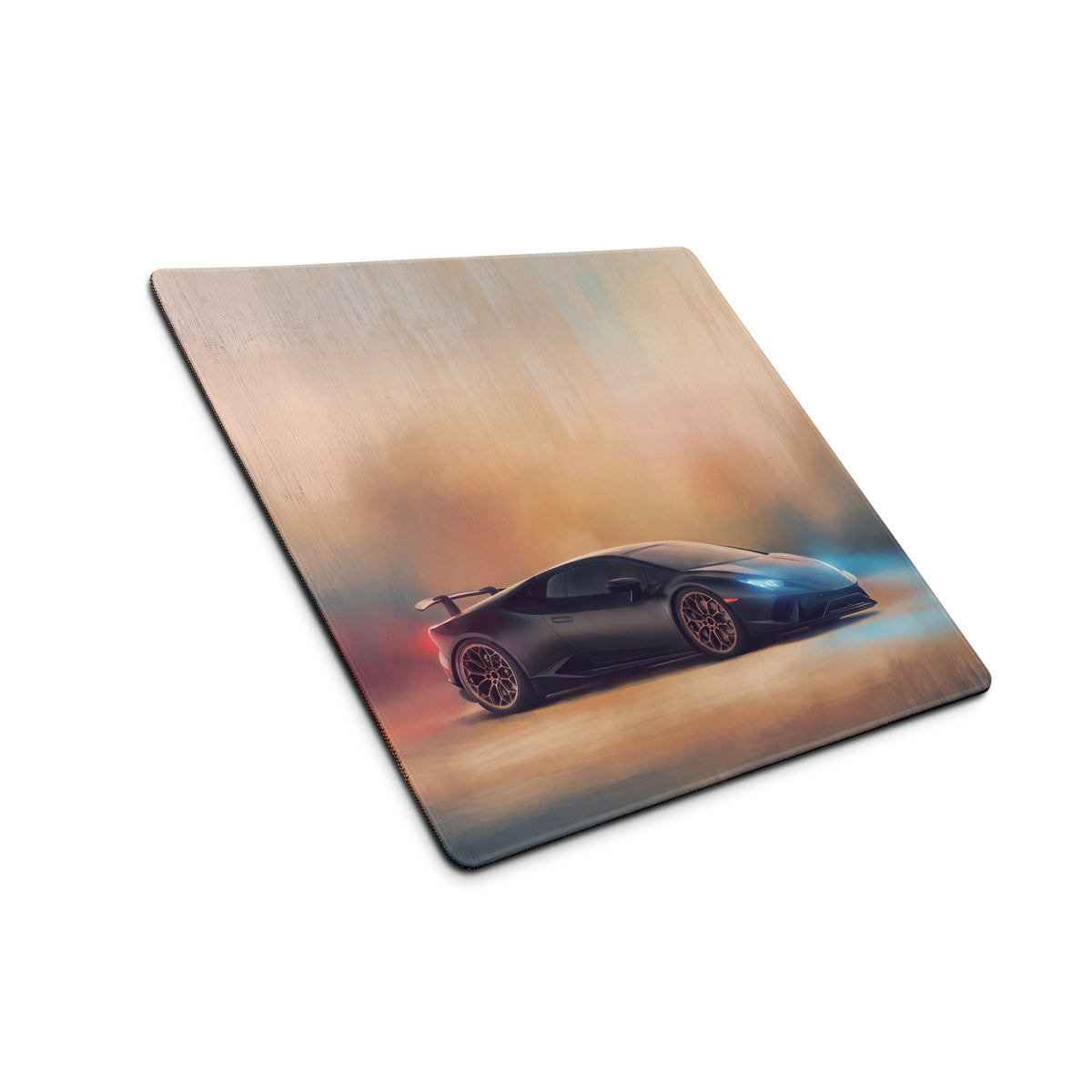 Lamborghini Huracán Inspired Gaming Mouse Pad – Black Supercar Extended Desk Mat