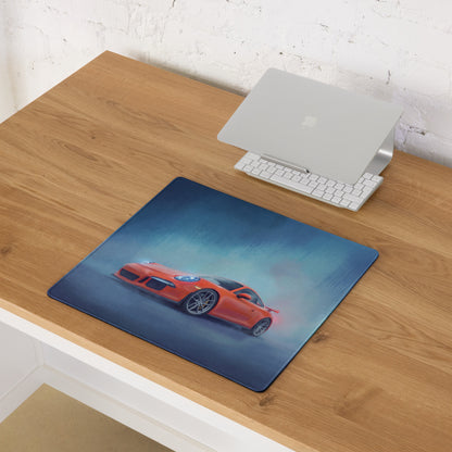 Porsche 911 GT3 RS Inspired Gaming Mouse Pad – Red Race Car Extended Desk Mat