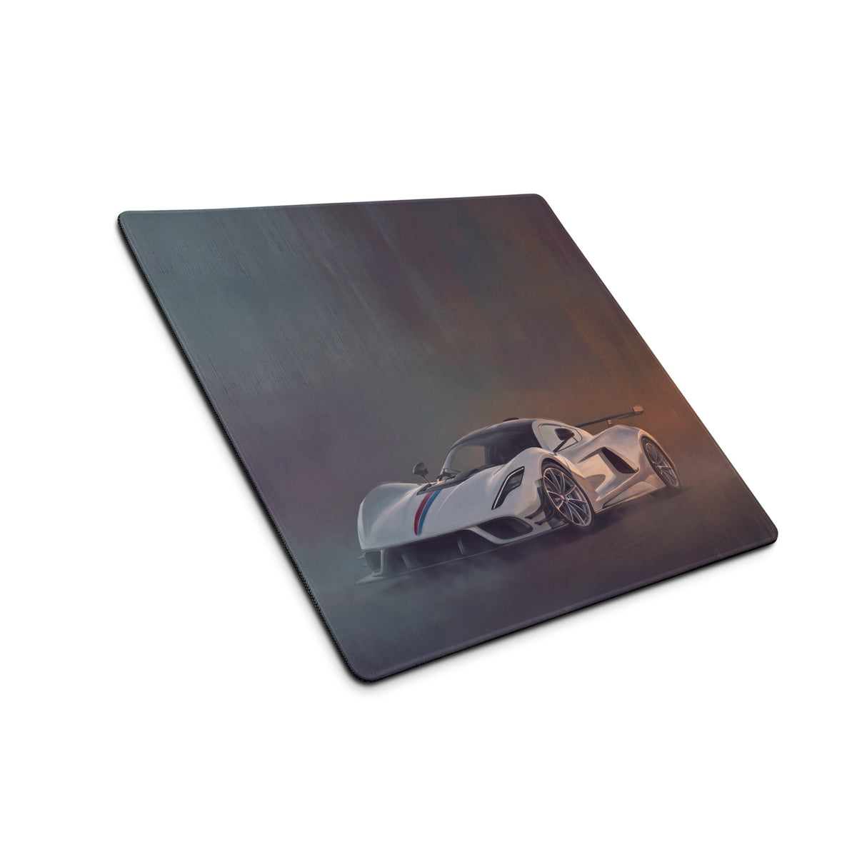 Hennessey Venom F5 Inspired Gaming Mouse Pad – White Hypercar Extended Desk Mat