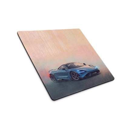 McLaren 720S Inspired Gaming Mouse Pad – Blue Supercar Extended Desk Mat