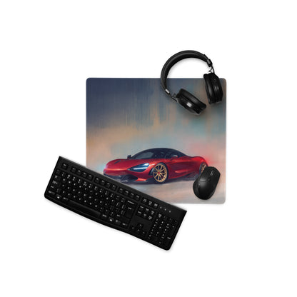 McLaren 720S Inspired Gaming Mouse Pad – Red Supercar Extended Desk Mat
