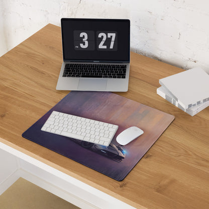Pagani Huayra Inspired Gaming Mouse Pad – Silver Hypercar Extended Desk Mat