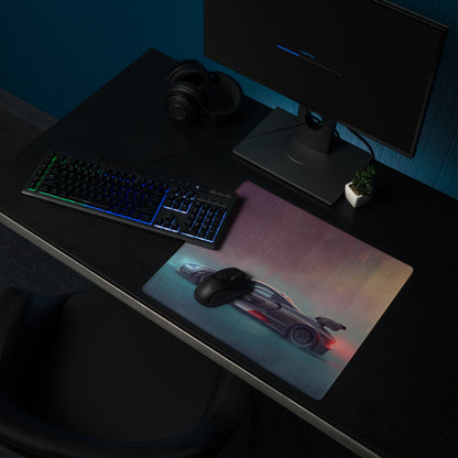 McLaren Senna Inspired Gaming Mouse Pad – Black Hypercar Extended Desk Mat