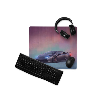 Lamborghini Huracán Inspired Gaming Mouse Pad – Charcoal Supercar Extended Desk Mat