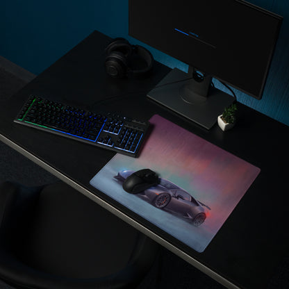 Lamborghini Huracán Inspired Gaming Mouse Pad – Charcoal Supercar Extended Desk Mat
