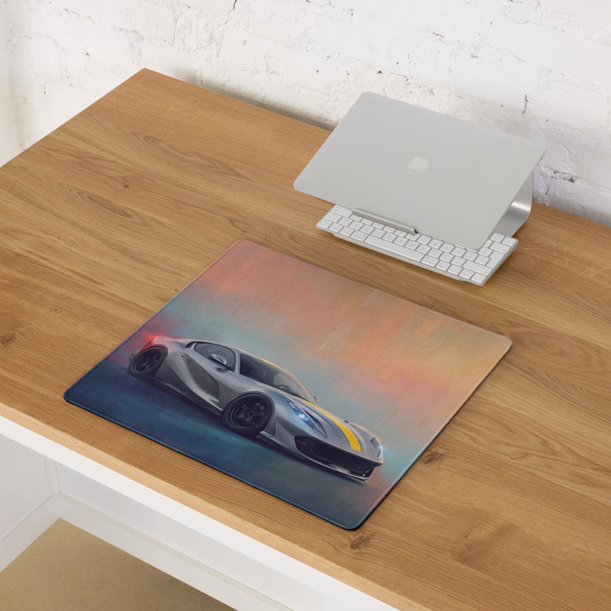 Ferrari 812 Competizione Inspired Gaming Mousepad – Premium Desk Mat & Car Art Setup