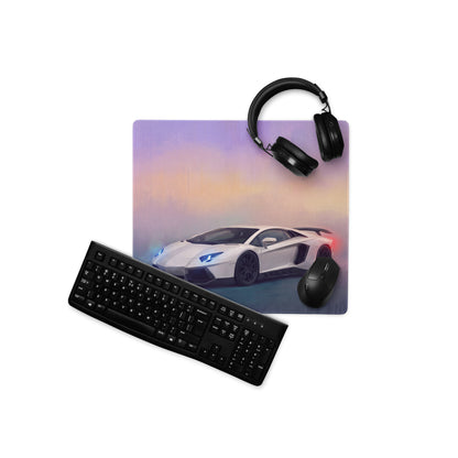 Lamborghini Aventador SVJ Inspired Non-Slip Desk Mat – Precision Control XL Gaming Mousepad