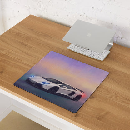 Lamborghini Aventador SVJ Inspired Non-Slip Desk Mat – Precision Control XL Gaming Mousepad