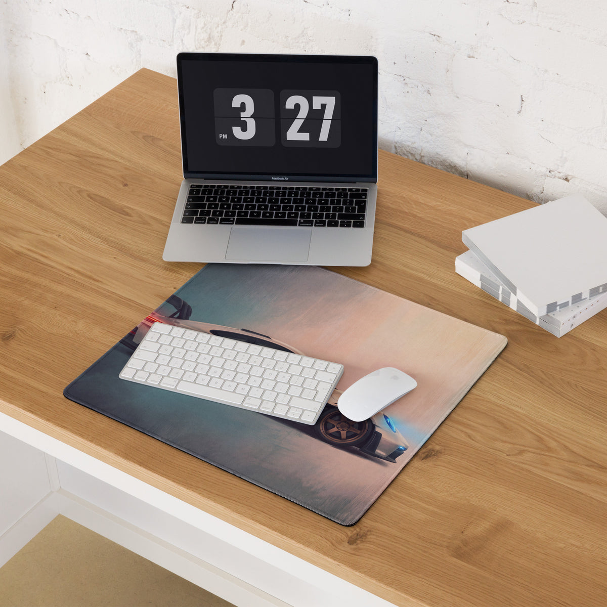 Porsche 911 GT3 RS Inspired Extended Mousepad – High-Performance Automotive Desk Mat