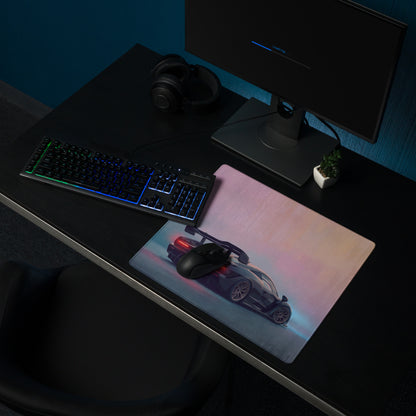 McLaren Senna Inspired Stitched Edge Desk Pad – Ultra-Glide XL Gaming Mouse Mat