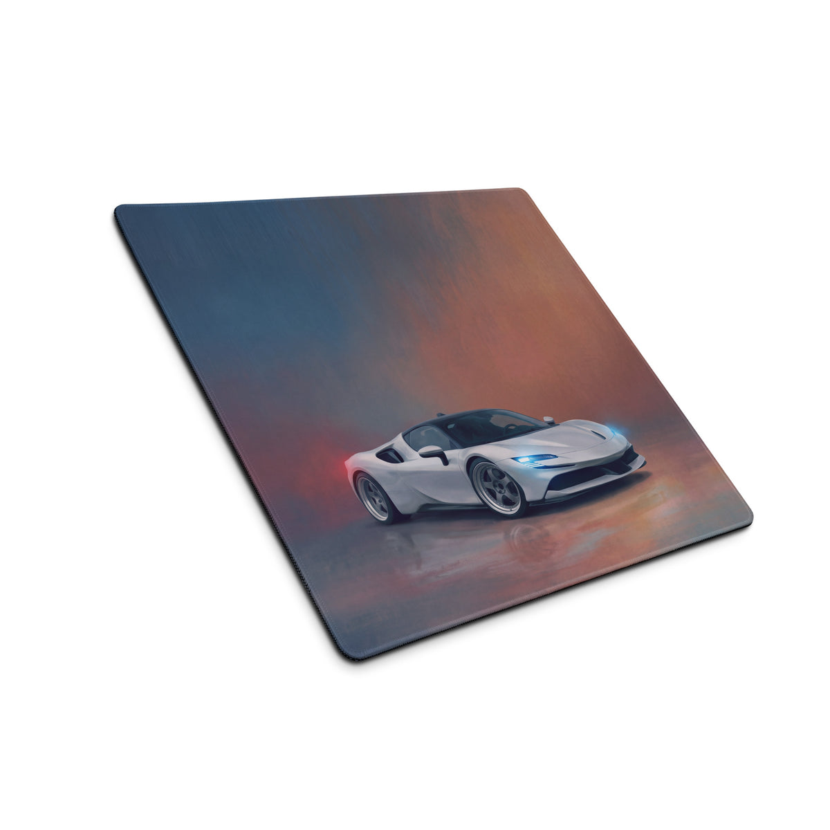 Ferrari SF90 Stradale Inspired Heavy-Duty Gaming Desk Mat – Non-Slip Rubber Base Mousepad