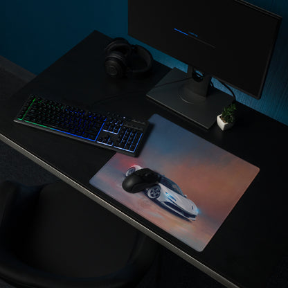 Ferrari SF90 Stradale Inspired Heavy-Duty Gaming Desk Mat – Non-Slip Rubber Base Mousepad