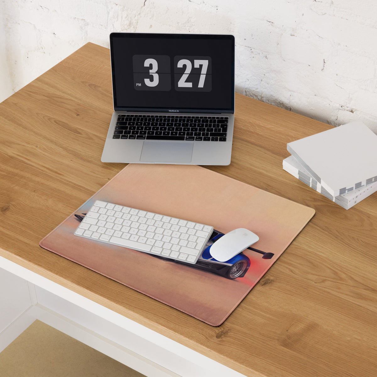 Mercedes-AMG GT3 Inspired Motorsport Desk Mat – Anti-Fray Gaming Mouse Pad