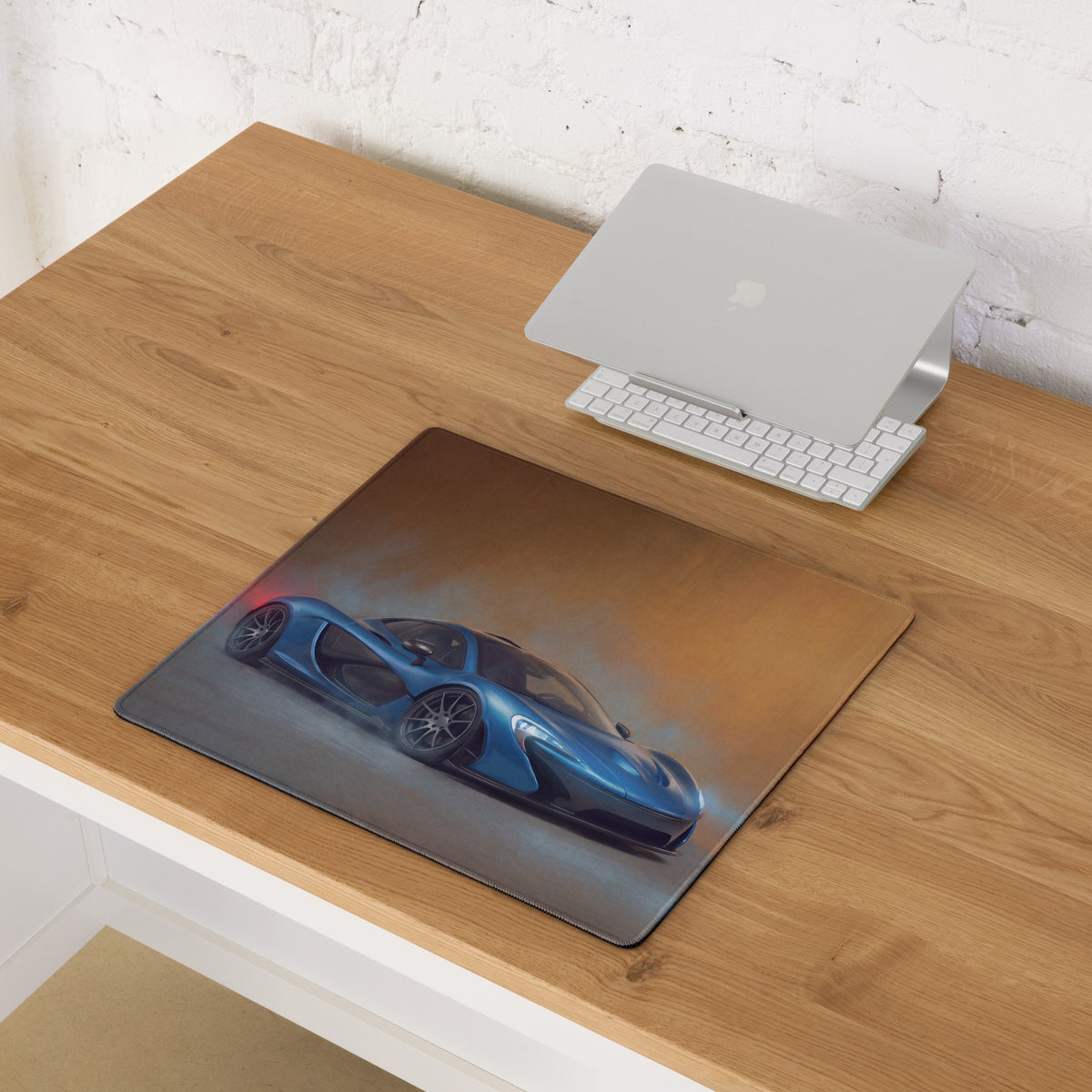 McLaren P1 Inspired Hypercar Setup Mat – Extended Speed-Surface Mousepad