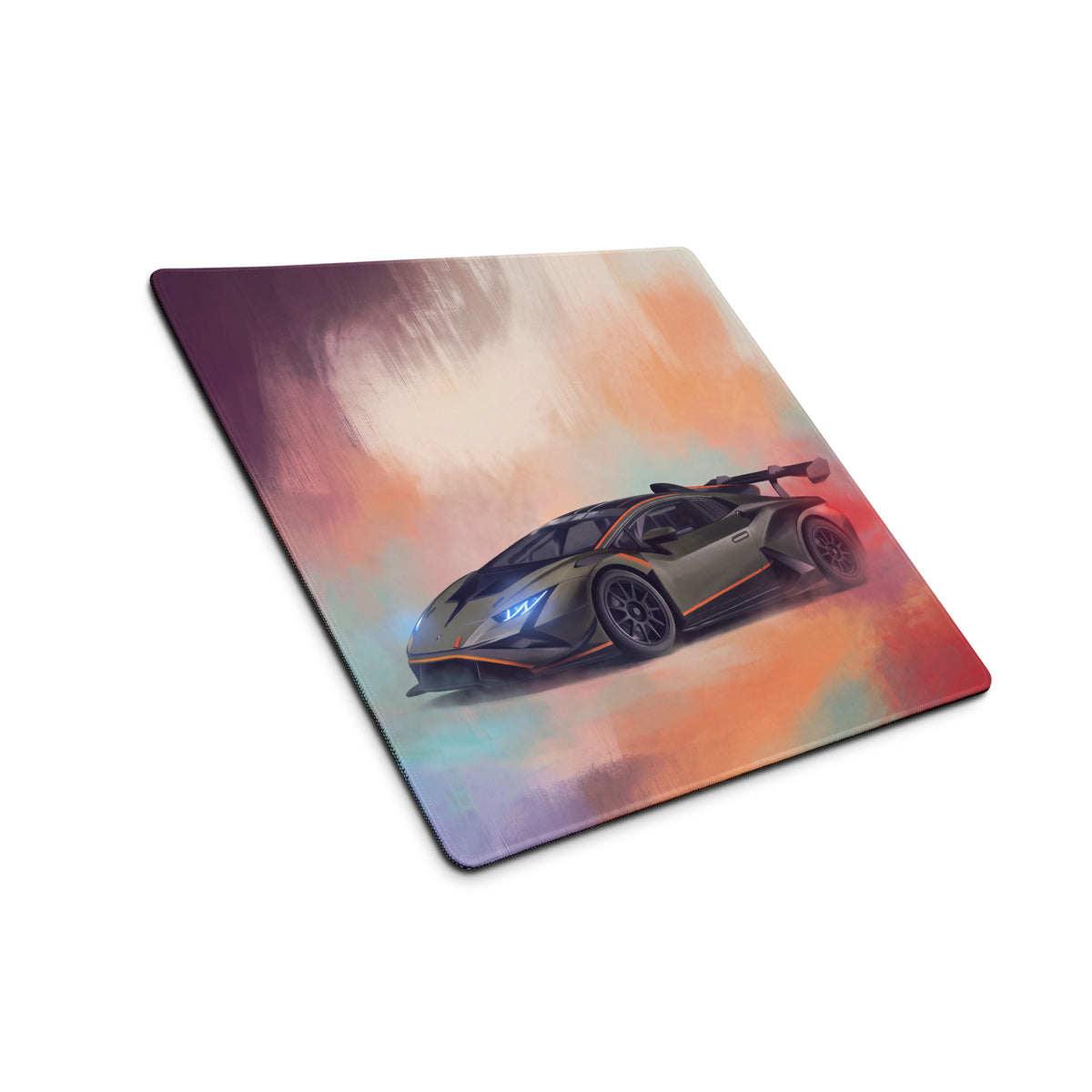 Lamborghini Huracán STO Inspired Aesthetic PC Desk Mat – Micro-Weave Gaming Mousepad