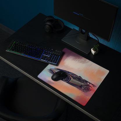Lamborghini Huracán STO Inspired Aesthetic PC Desk Mat – Micro-Weave Gaming Mousepad