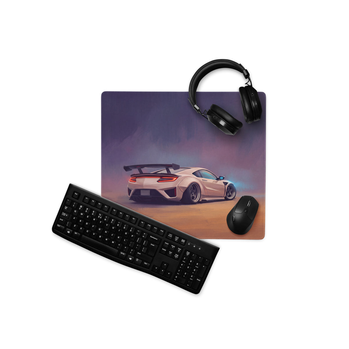 Acura NSX Inspired Widebody Desk Mat – Smooth Control XL Gaming Mousepad